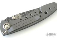 Mohawk Lightning Storm Etched Framelock #019