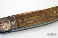 Mammoth & Damascus Model LL 18 Linerlock