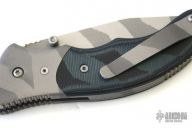 Sabra MB - Camo Finish - Linerlock