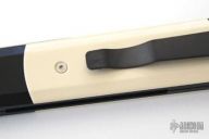 Godfather 951 Tuxedo - Black & Ivory Micarta Handle / Satin Blade