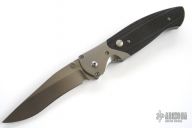 SX D/A Black and Silver Scales Linerlock - Auto