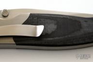 SX D/A Black and Silver Scales Linerlock - Auto