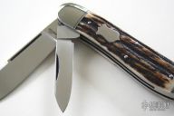 Stag 2-Blade Serpentine Jack - Slipjoint