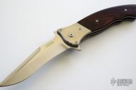 Corsair 1 - Thuya Burl - Flipper Linerlock