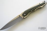 Stinger Framelock - Green G10