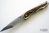 Stinger Framelock - Black/Orange G10