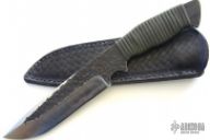 Cord Wrapped Camp Knife (5 1/4 in CE)  - Muteki Brand