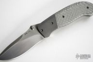 Model 1 Silver G-10 Linerlock