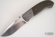 Model 1 Green Micarta Linerlock SN 146
