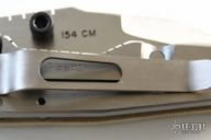 Tripwire #7 Stock Framelock - Tan G10