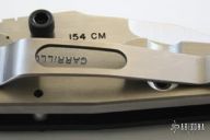 Tripwire #7 Satin Stock Framelock - Green/Black G10