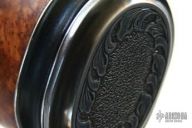 Handforged Hunter - Engraved Guard/Amboyna Burl