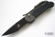 L-UDT Black Coated Partial Serrated - Automatic