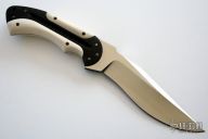 Crusader - White Micarta/Carbon Fiber