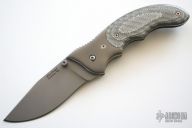 Small Sabra - Silver G10 Linerlock