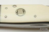 Engraved Bolsters Lockback w/Ivory Scales