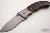 Sabra MB - Redwood Burl - Linerlock