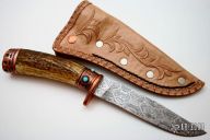 South West Hunter - Damascus & Elk Stag