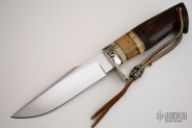 Engraved Natchez - Maple Burl/Oosic/Whalebone