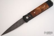GODFATHER DAMASCUS (Hornet's Nest)/Maple Burl - Auto