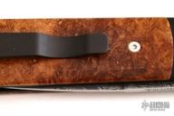 GODFATHER DAMASCUS (Hornet's Nest)/Maple Burl - Auto