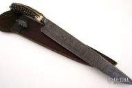 Campeina - Damascus Integral Gaucho Camp Knife