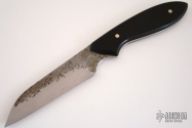 Muteki Wharncliffe Micarta Neck Knife