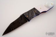 Joshua Pearl & Damascus Linerlock