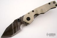Tripwire #7 Super Modified - Shredded Steel - Tan G10