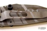 Tripwire #7 Super Modified - Shredded Steel - Tan G10