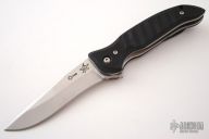 Korth Stinger Flipper Framelock Grooved G10