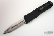 119-8 Troodon D/E Satin - Partial Serrated Edges