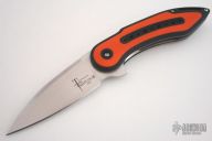 Glimpse Flipper - Orange and Black G10