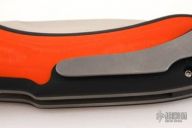 Glimpse Flipper - Orange and Black G10