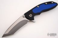 XM-18 Tanto Flipper Framelock - Blue/Black G10