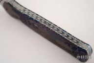 Model LL 24B Damascus Handle Linerlock Dagger Style