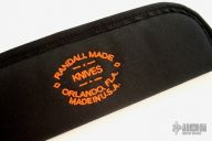 Randall Nylon Zippered Case (Black) - 10" x 3"