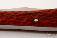 Single Blade Bareheaded Jigged Bone Saddlehorn