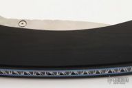 Large Clip Point Linerlock - Black Micarta NC