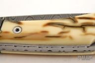 Mammoth & Damascus Model 17 - Lockback