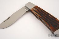 Large Trapper - Single Blade Jig Bone Slipjoint