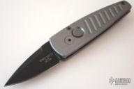 Stinger 400BT - Special Grey Handle / Black Blade / Plain Edge