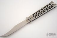 Model 43 Collver Clip Point Bowie Balisong