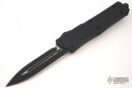 119-10 Troodon D/E Black Tactical Plain Edge
