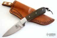 Green Micarta Rice Creek Hunter #5023