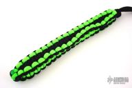 Paracord Blackjack w/ Cord - Neon Green