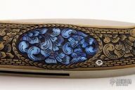 Spanish Main Engraved Interframe - Linerlock