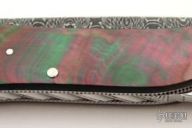 Ebb Tide Damascus & Black Pearl Lockback