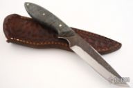 New Fishing/Belt Knife - Maple Scales - Hand Forged (W)