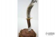 Eagle Head - Carved Horn #LO 12834